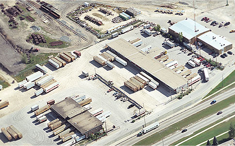 Overhead view of THI real estate in Winnipeg