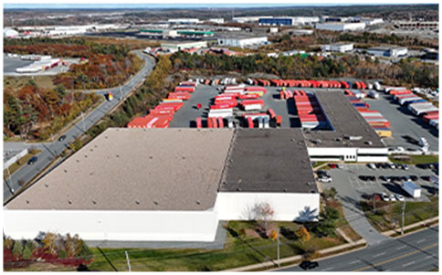 Overhead view of THI real estate in Halifax