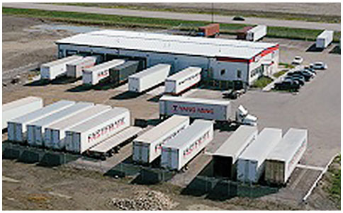 Overhead view of THI real estate in Regina