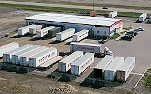 Overhead view of THI real estate in Regina